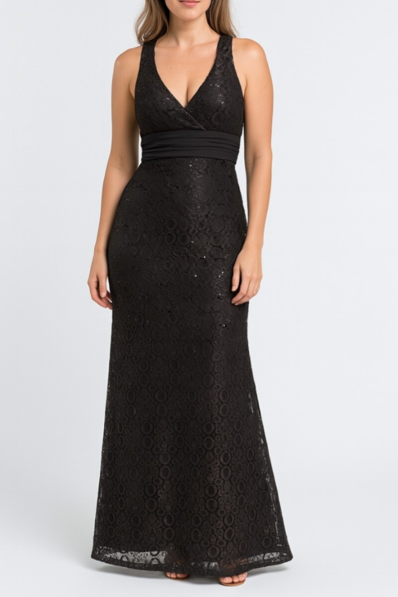 Vestido Suspiro Negro