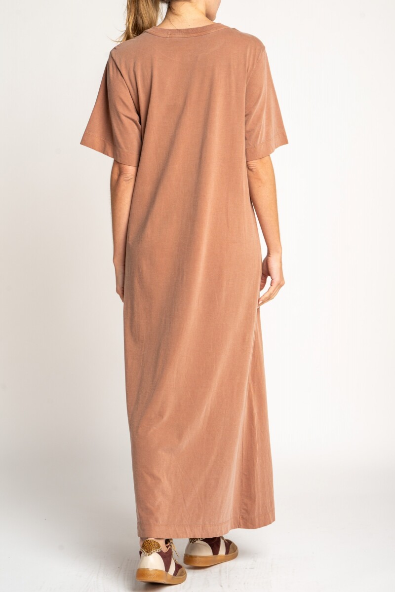 Vestido Maxi Tajo Vison