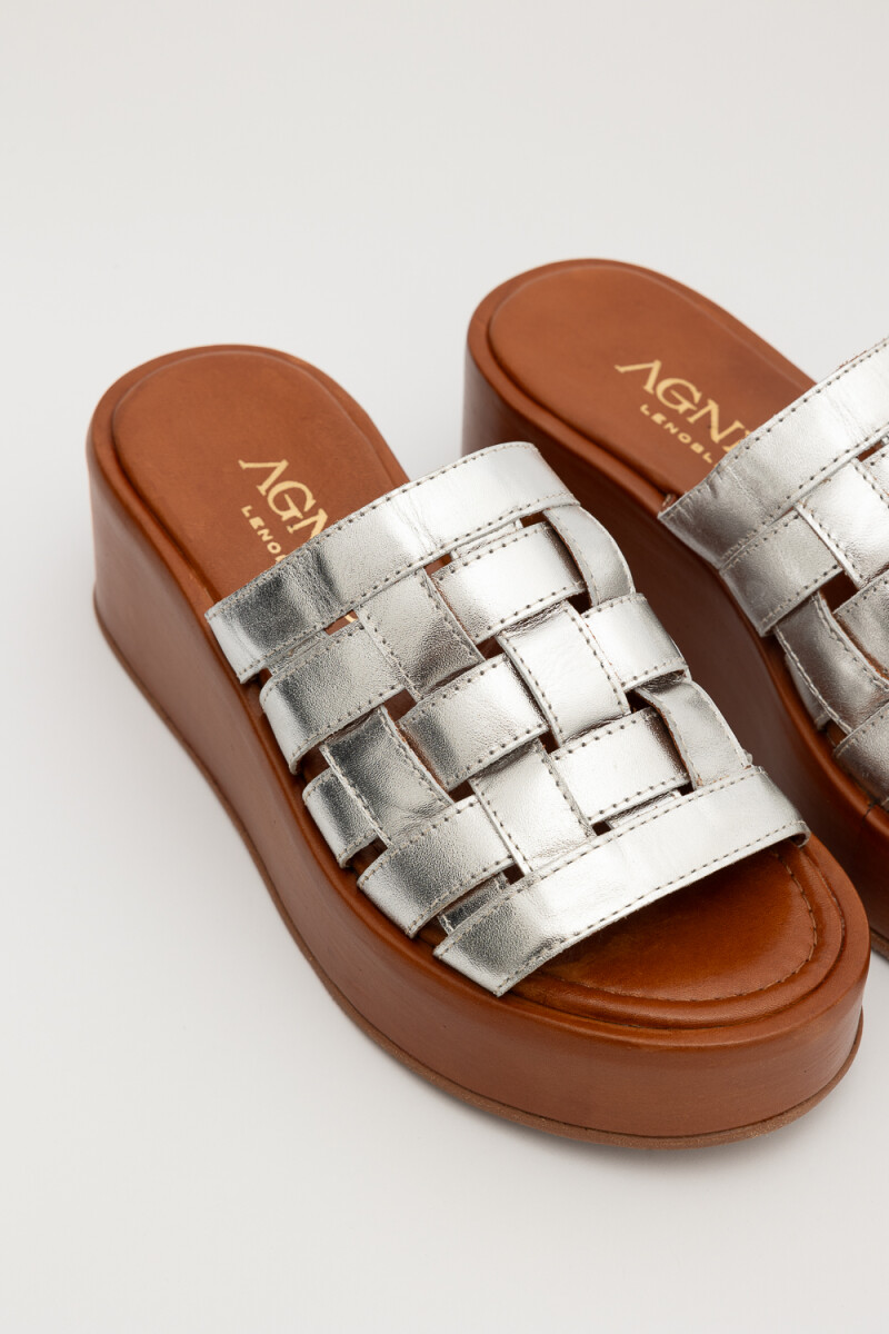 Furor Sandal - Plateado 