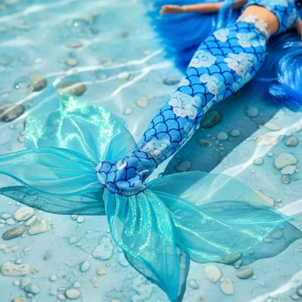Muñeca Sirena Articulada Sirena Az