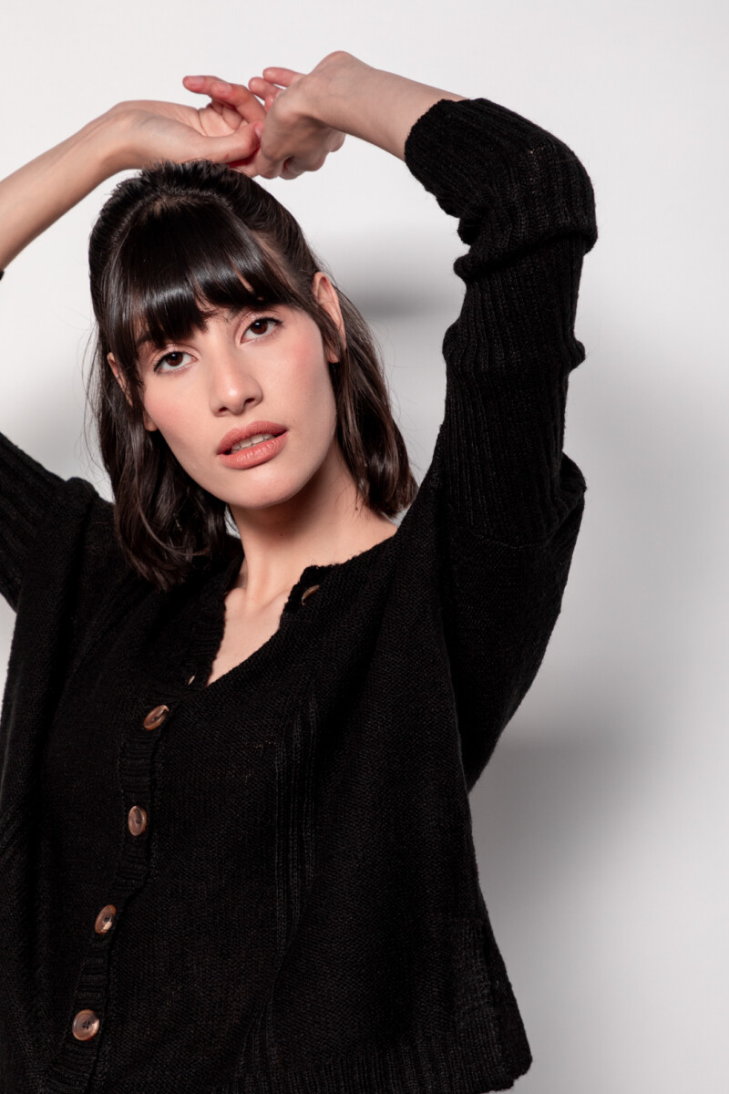 CARDIGAN CORBET Negro
