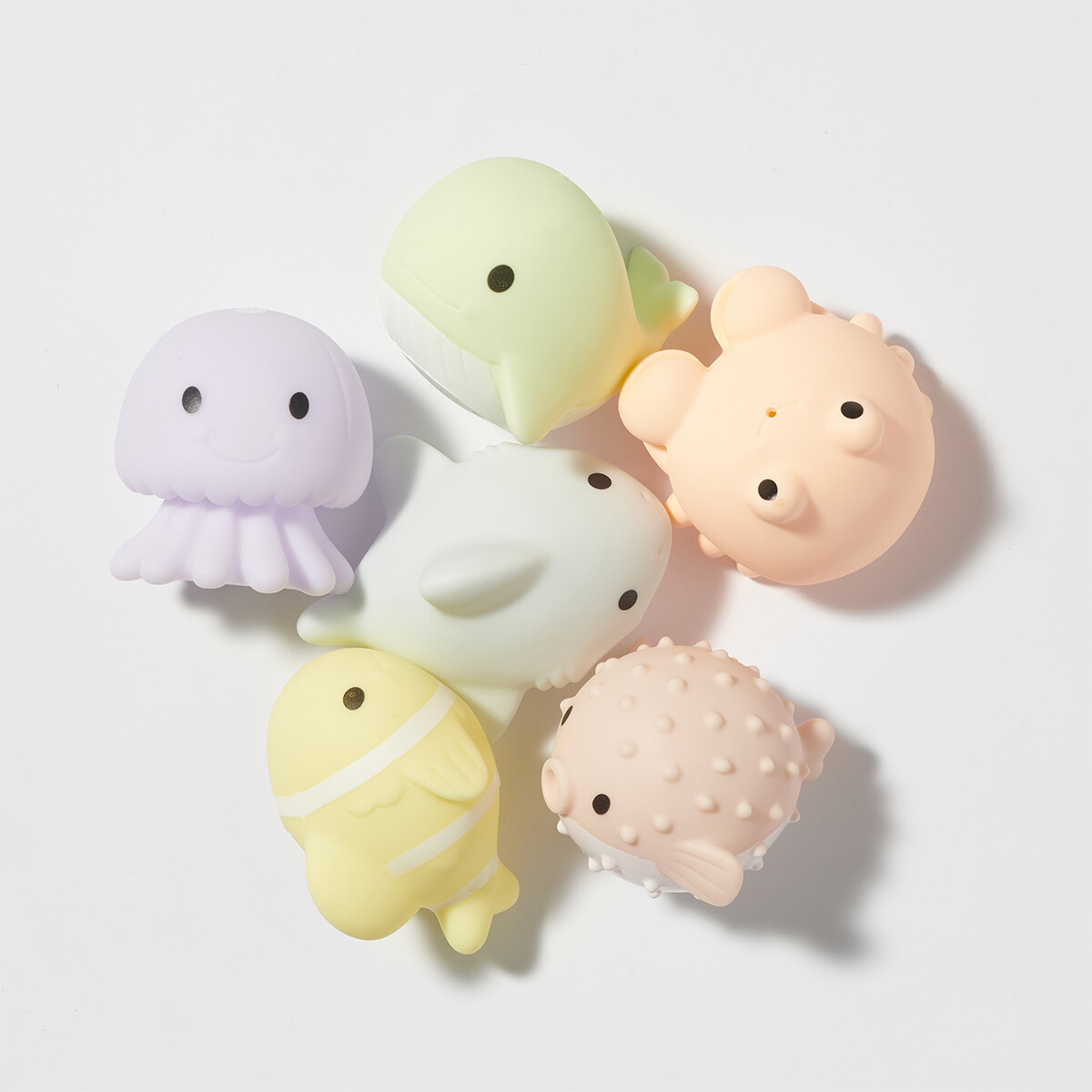 Set x6 animales de mar 