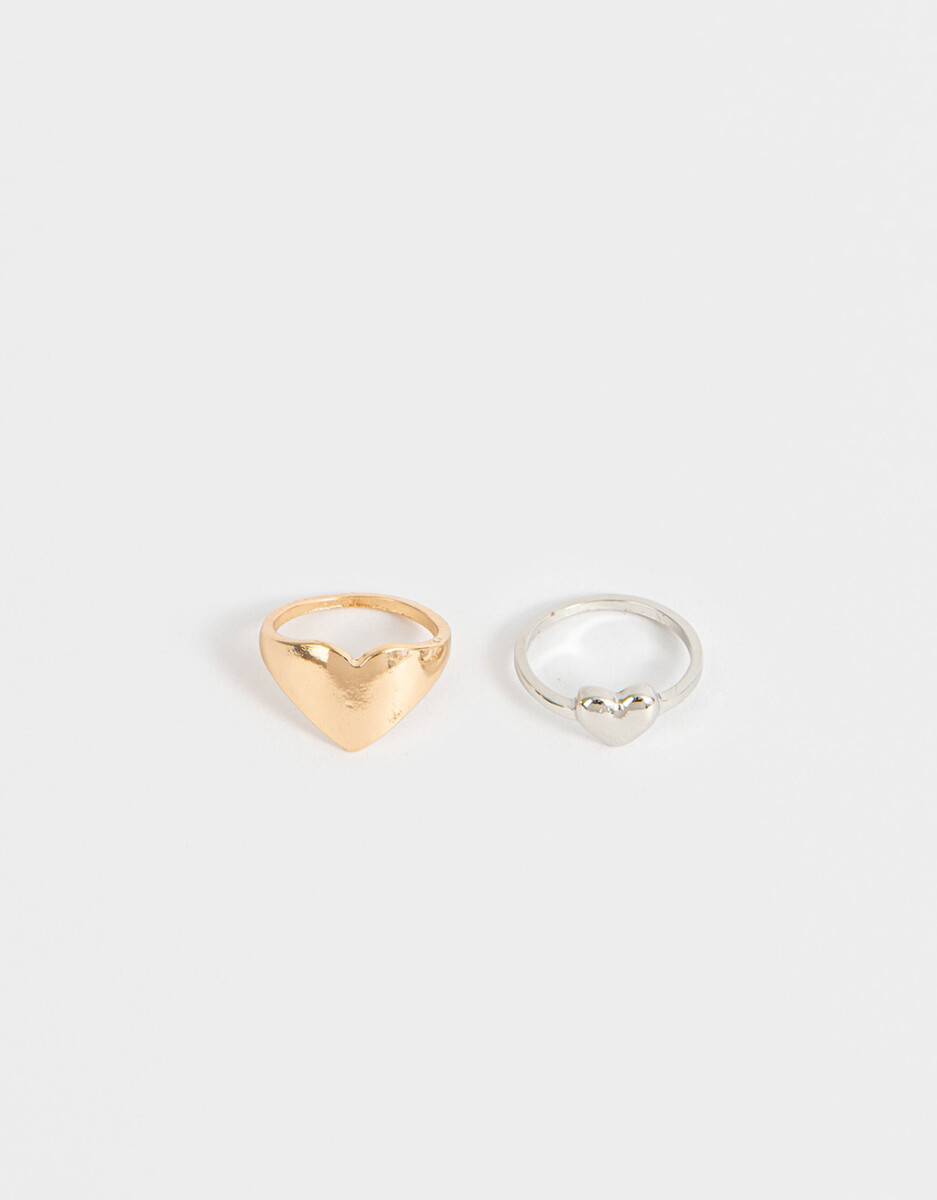 Set De Anillos Mixplating 