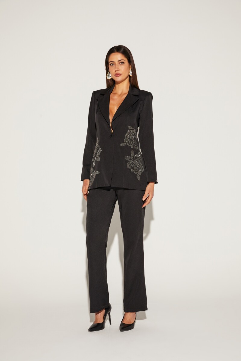 Blazer rosa Berna - Negro 