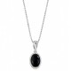 Cadena con colgante piedra zirconia azul Cadena con colgante piedra zirconia azul