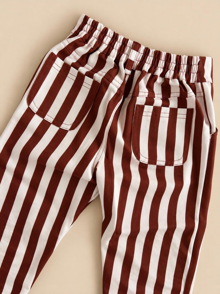 Pantalón cebra bordó Pantalón cebra bordó