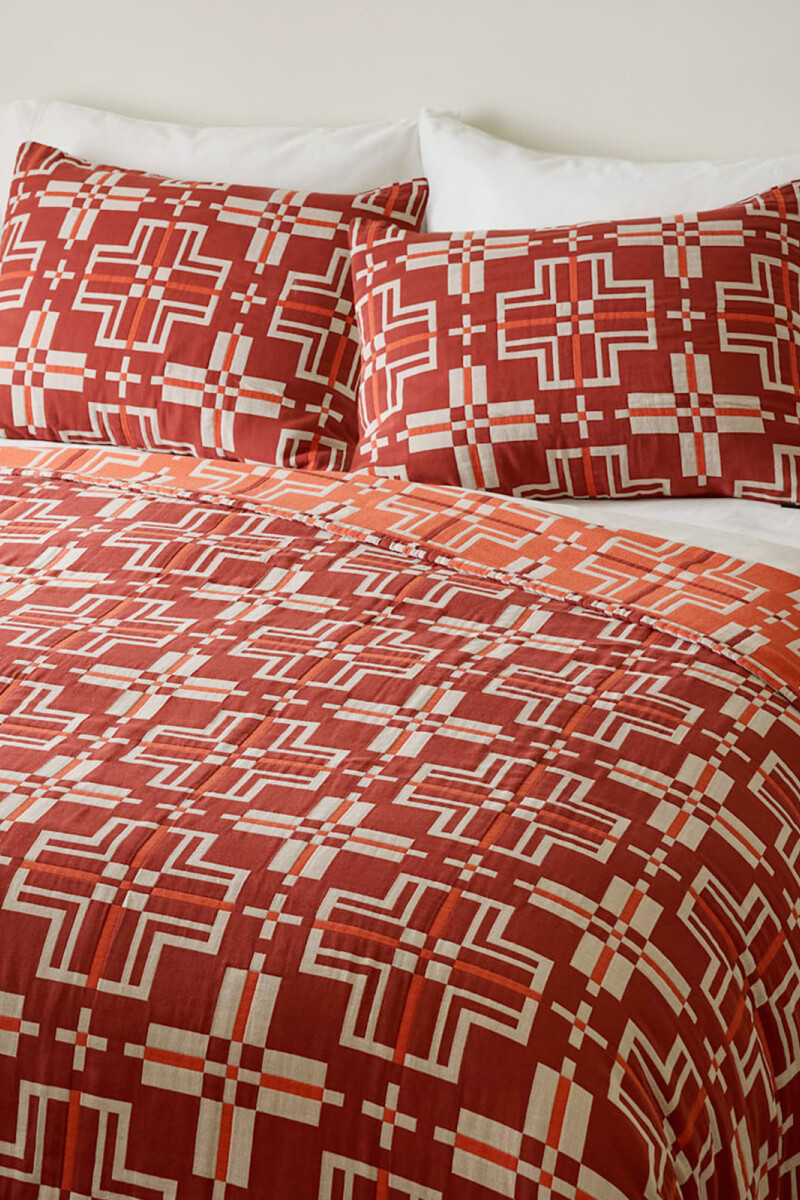 ACOLCHADO MATELASSE Rojo