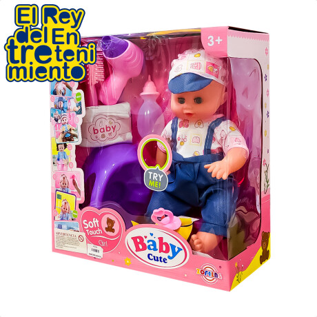 Set De Bebé Muñeco Realista Con Sonido Y Accesorios Set De Bebé Muñeco Realista Con Sonido Y Accesorios