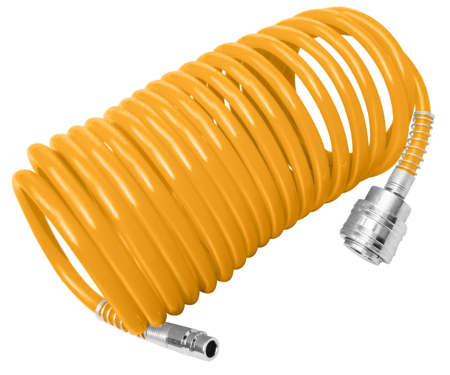 MANGUERA ESPIRAL 10 MTS CON ACOPLES Ø6 Y 8 