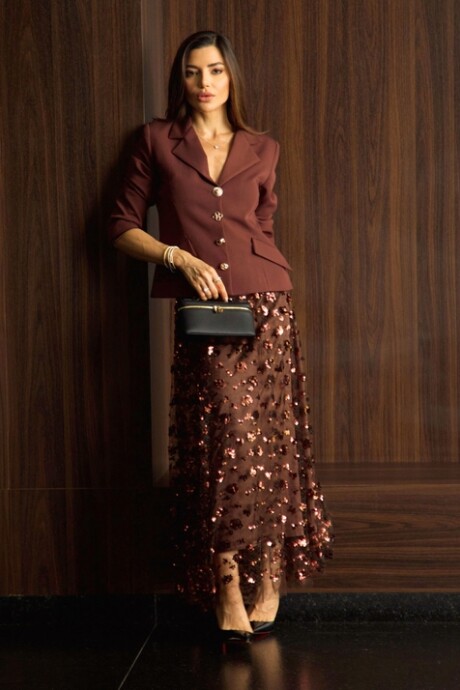 Blazer Skylar Marrón