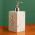 Dispensador Para Jabón Liquido De Cerámica 12x7 Cm Terrazo