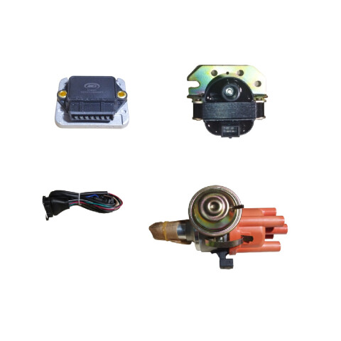 KIT ENCENDIDO ELECTRONICO FUSCA MODULO / CHICOTE / DISTRIBUIDOR Y BOBINA (COMPLE Kit Encendido Electronico Fusca Modulo / Chicote / Distribuidor Y Bobina (comple