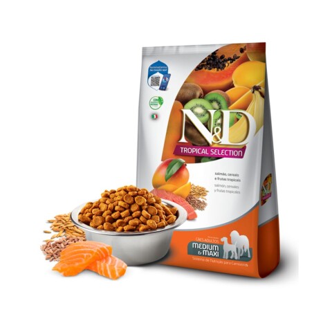 N&D Tropical Can Ad Md/Mx Sal 10 + 2 Kg N&D Tropical Can Ad Md/Mx Sal 10 + 2 Kg