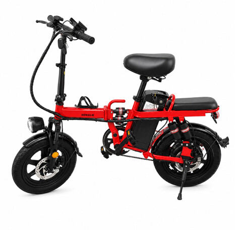 Bicicleta Eléctrica Sg04 Pl 16" 500w 100kg 35kmh ROJO