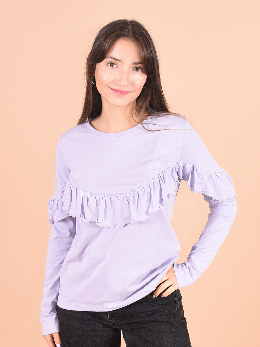 REMERA VILKIRIA - LILA 