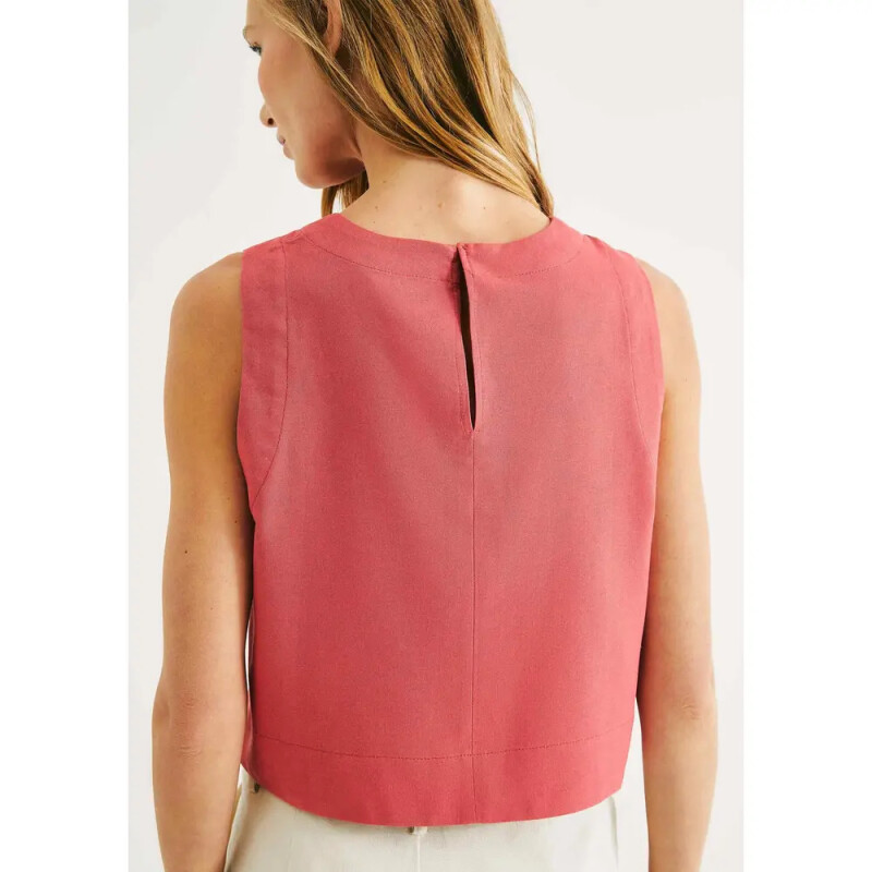 CAMISETA REGATA FEM ROSA MEDIO