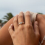 Anillo Karvik solitario de plata 925 0