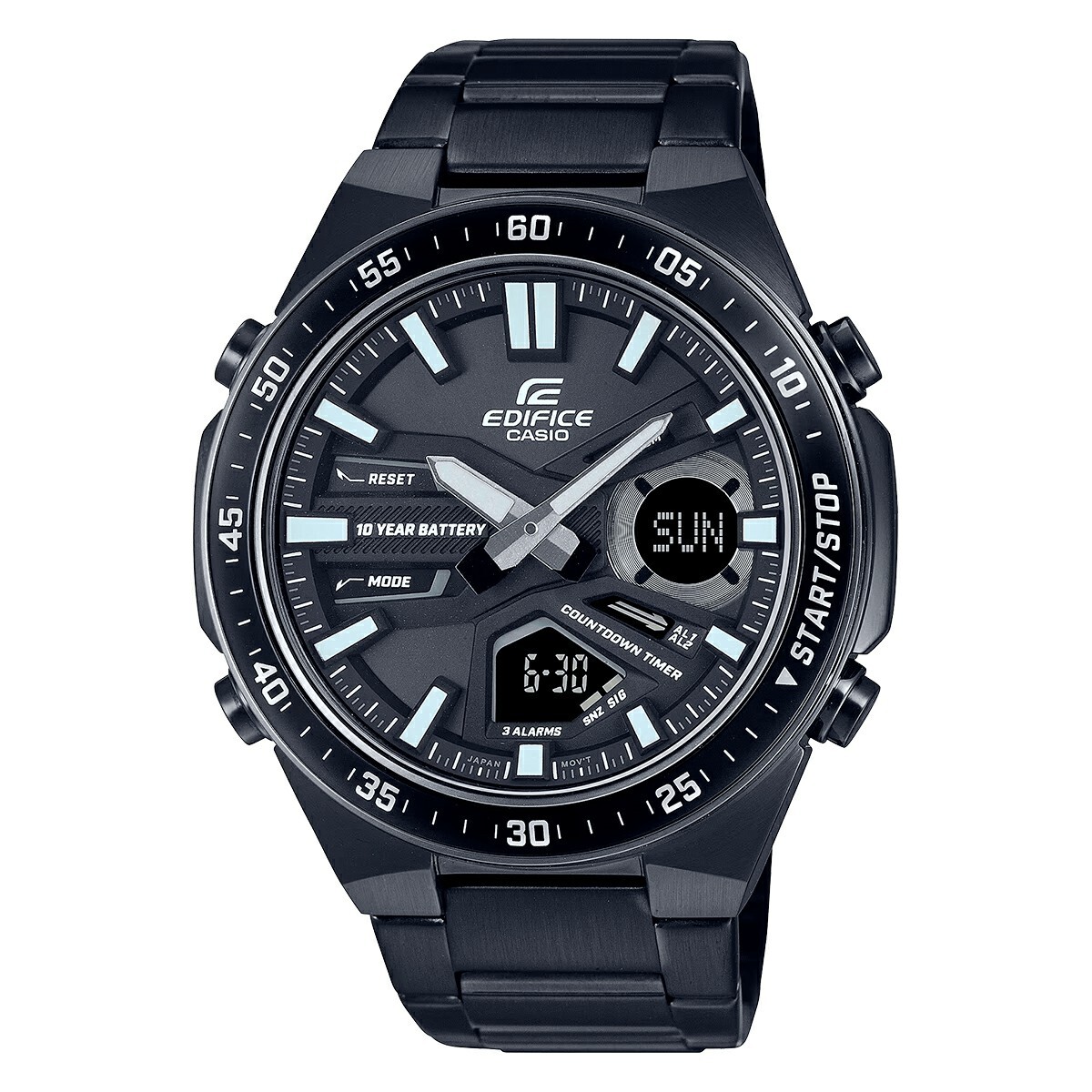 Reloj CASIO EDIFICE EFVC110DC-1ADF en Acero Negro Esfera 46mm 