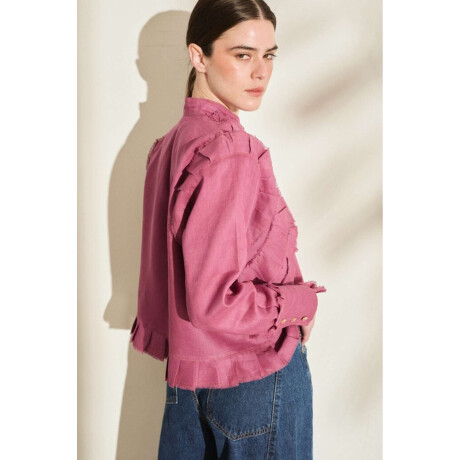Camisa Vuelo Morado