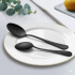 Juego de 24 Cubiertos De Acero Inoxidable Cocina Imback Negro Juego de 24 Cubiertos De Acero Inoxidable Cocina Imback Negro