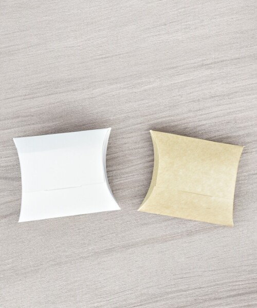 Estuche pillow eco 7x8 cm REVERSIBLE BLANCO MADERA