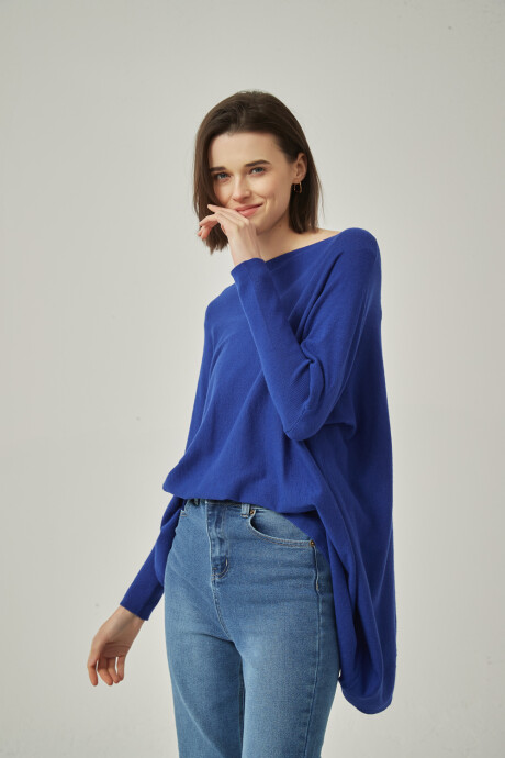 Sweater Manolo Azul Electrico