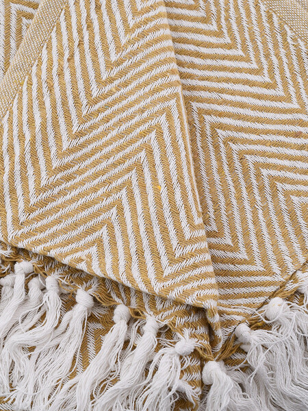PIE DE CAMA DECO BEIGE