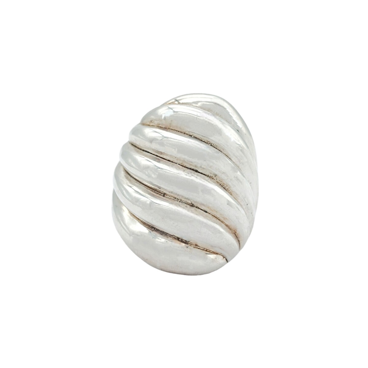 Anillo Cúpula-Plata 925 Inflada-Sin Piedra-AN3129 - sinpiedra 