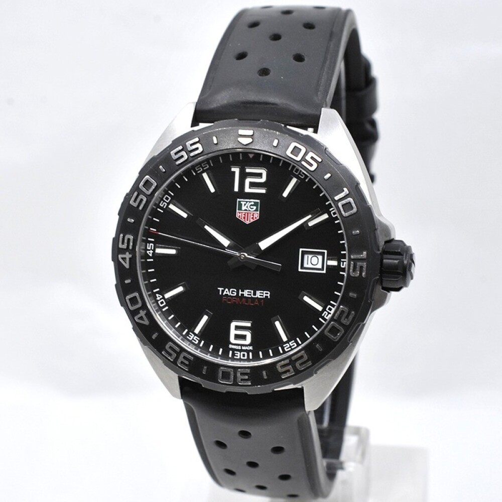 Tag Heuer Formula 1 Quartz Waz111O Caja 41 Mm Correa Caucho Tag Heuer Formula 1 Quartz Waz111O Caja 41 Mm Correa Caucho