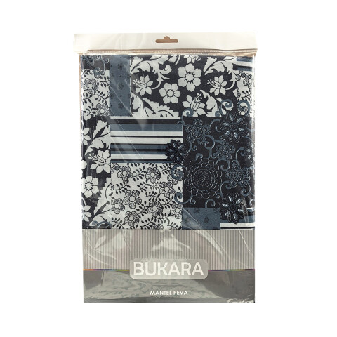 Mantel Rectangular Bukara Peva 140 x 210 cm 1009 PATCH AZUL
