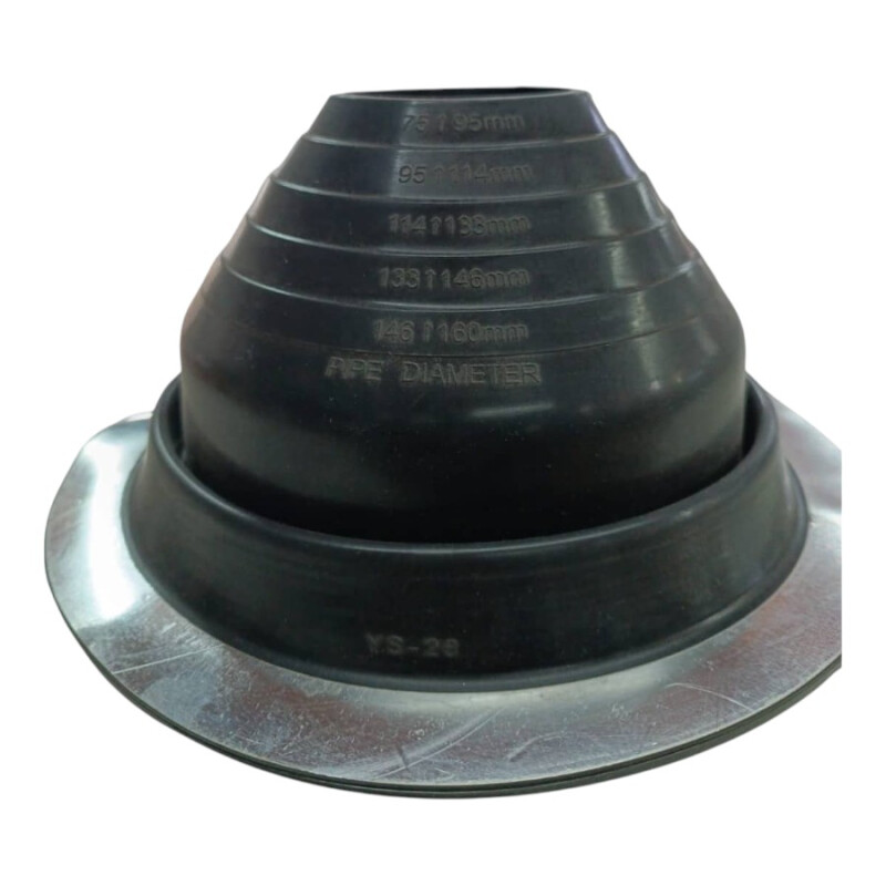 Pasatecho 95-160 mm aluminio EPDM Pasatecho 95-160 mm aluminio EPDM