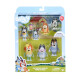 Bluey Extended Heeler Family Pack Figuras Bluey Extended Heeler Family Pack Figuras