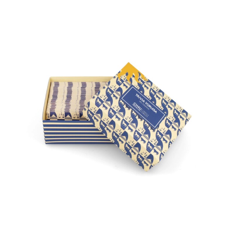 Juego de cartas edición Deco "Trivia Yoruga" +18 Juego de cartas edición Deco "Trivia Yoruga" +18