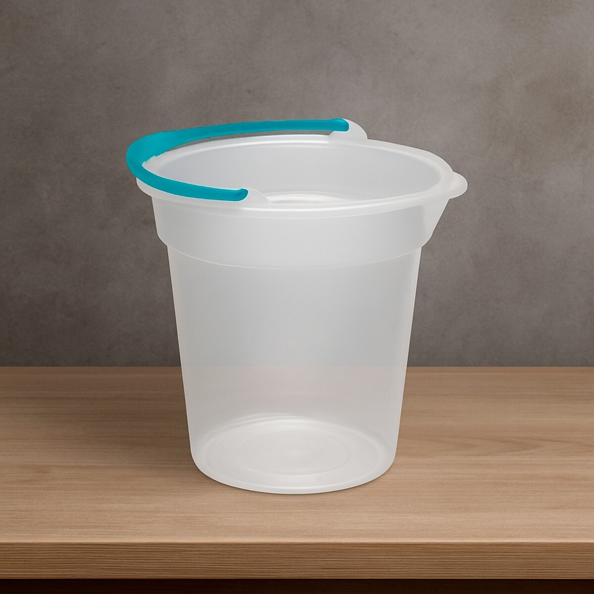 Balde translúcido 15 lts - TRANSPARENTE 