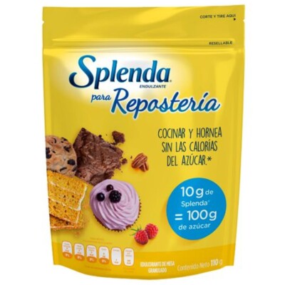 Edulcorante granulado repostero 110g Splenda Splenda Granulado 110g Reposte