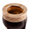 Mate porongo Plata y Oro M6 imperial