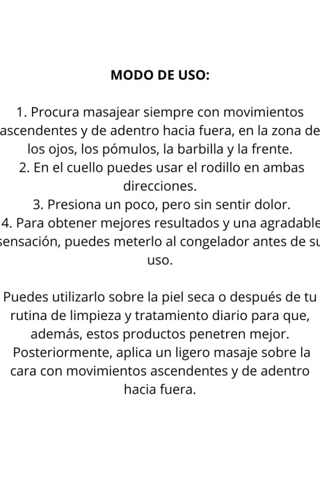 Roller de cuarzo rosa Roller de cuarzo rosa