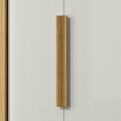 Ropero Armario Montecarlo 6 Puertas 3 Cajones Telescópicos - Marrocos / Off White Ropero Armario Montecarlo 6 Puertas 3 Cajones Telescópicos - Marrocos / Off White