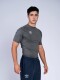 Remera Térmica Manga Corta Umbro Hombre Gris