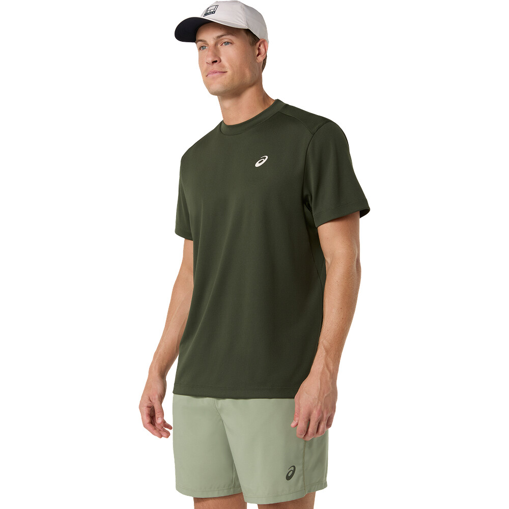 Polo Cps Court Ss Top Hombre Vintage Khaki
