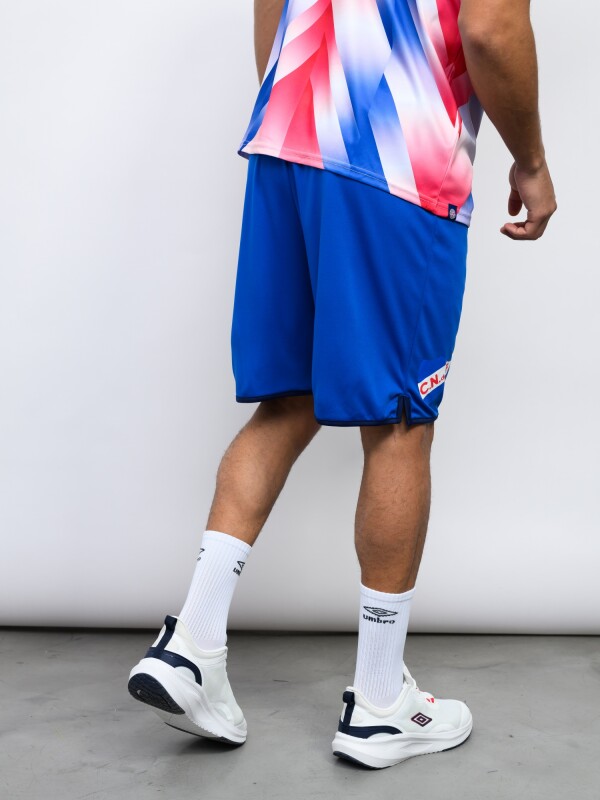 Short CNdeF Striker Licencias Hombre Azul Royal, Azul Marino, Blanco