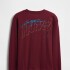 FR MVL LS GRAPHIC TEE RED DELICIOUS