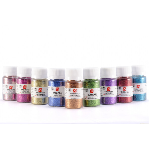 Purpurina de Poliester iridiscente 30 g