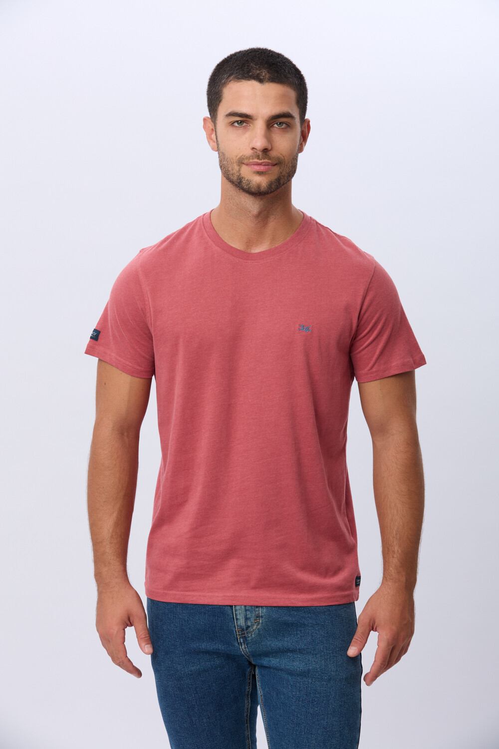REMERA BÁSICA DE ALGODÓN Ladrillo