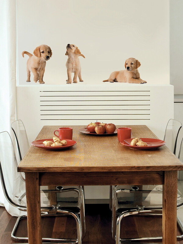 WALLPOPS PUPPIES WALL DECALS N/A