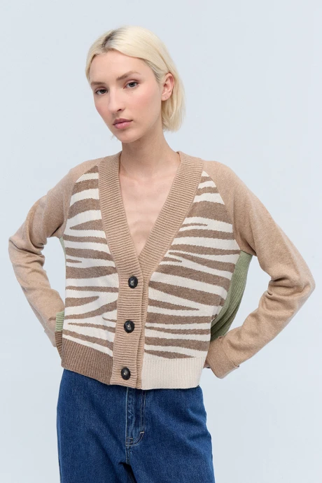 Cardigan Cebra Vison