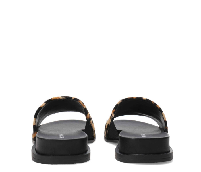 Sandalias de Mujer Bottero con Banda Ancha Leopardo