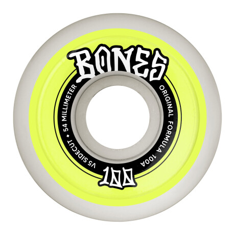 Ruedas de Skate Bones Og Formula V5 54mm 100A Ruedas de Skate Bones Og Formula V5 54mm 100A