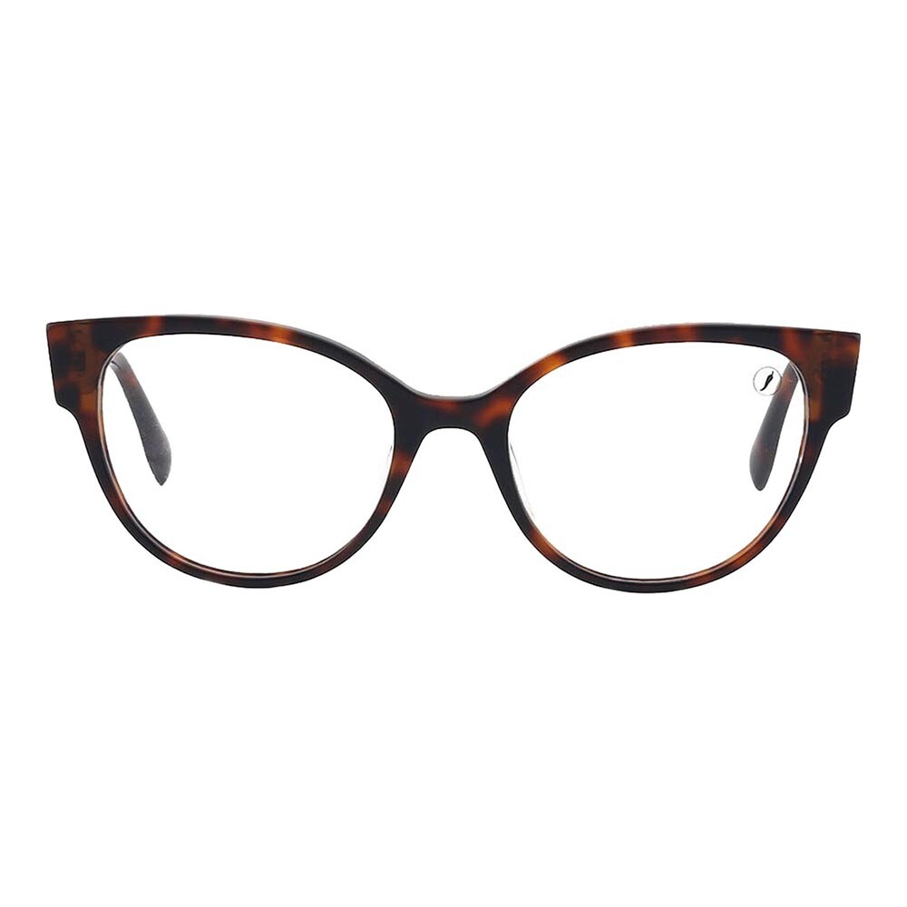 Lentes De Vista Grau Redondo De Acetato Marrón/Marrón