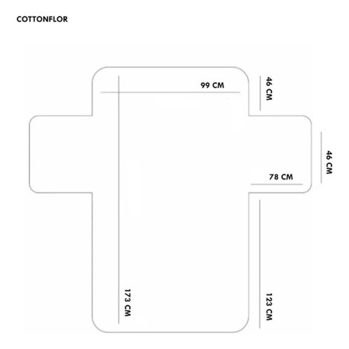 Cubre sofá Cotton Flor de 2 cuerpos - Bordó 
